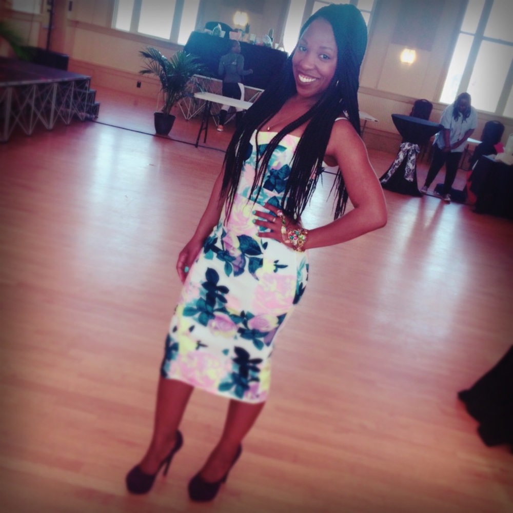 Floral Print, Boutique Dress